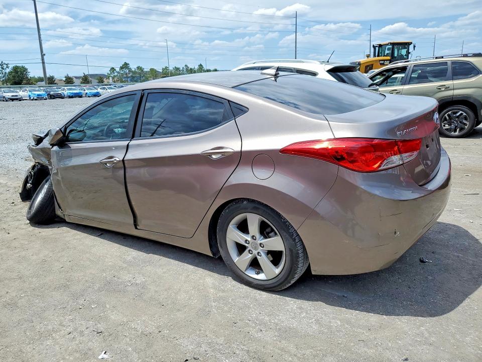 51598566 :رقم المزاد ، 5NPDH4AE7CH125614 vin ، 2012 Hyundai Elantra مزاد بيع