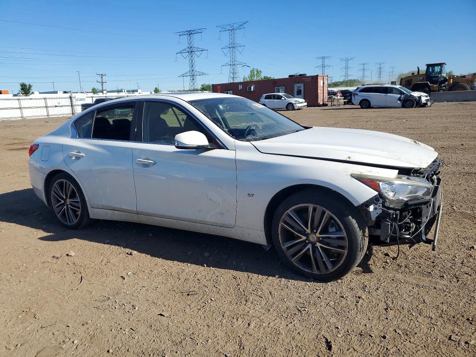 53225216 :رقم المزاد ، JN1BV7AR0FM394927 vin ، 2015 Infiniti Q50 مزاد بيع