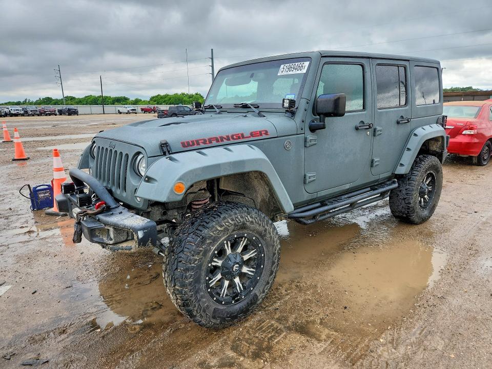 51969466 :رقم المزاد ، 1C4HJWDG6HL719032 vin ، 2017 Jeep Wrangler Unlimited مزاد بيع