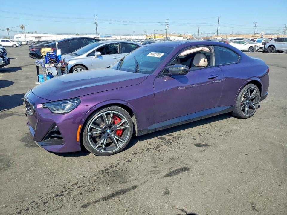 Auction sale of the 2024 Bmw M240xi, vin: 3MW53CM01R8E55996, lot number: 53845756
