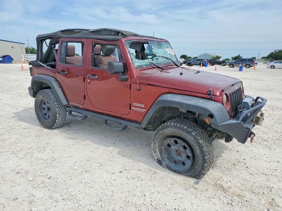 2010 Jeep Wrangler Unlimited მანქანა იყიდება აუქციონზე, vin: 1J4BA3H13AL176507, აუქციონის ნომერი: 53799856
