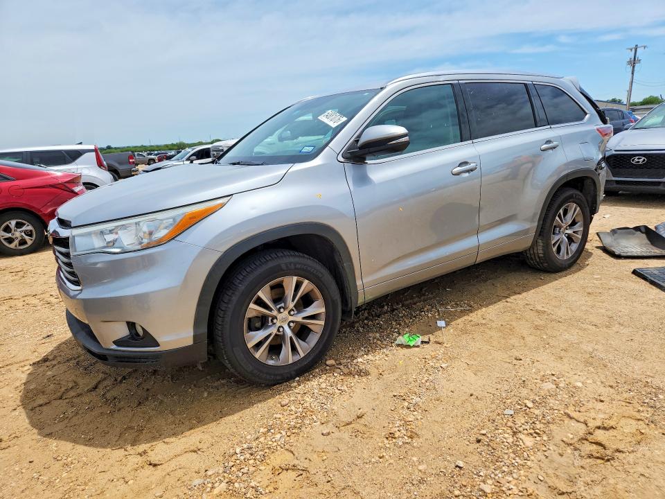 Продажа на аукционе авто 2015 Toyota Highlander, vin: 5TDJKRFH1FS187738, номер лота: 54881076