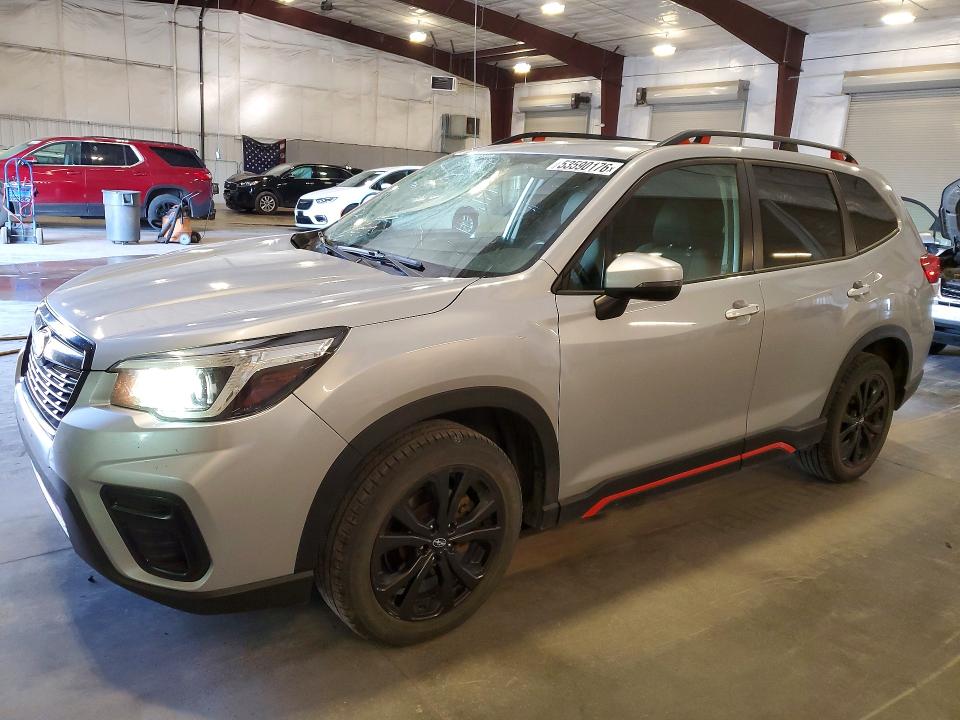 2020 Subaru Forester მანქანა იყიდება აუქციონზე, vin: JF2SKARC7LH418570, აუქციონის ნომერი: 53590176