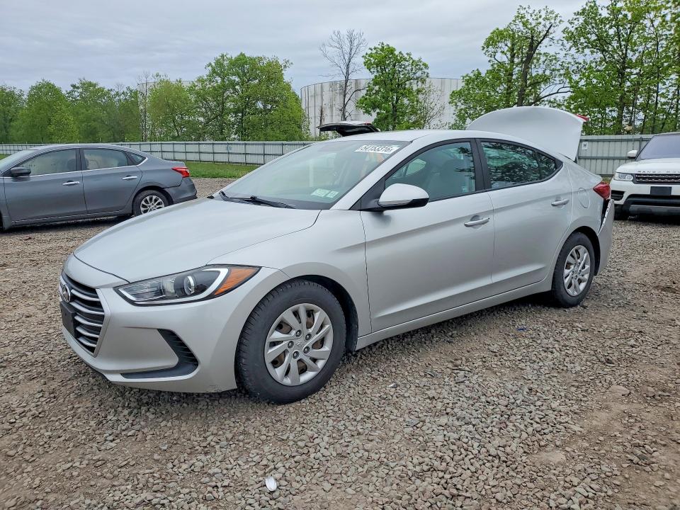 54153316 :رقم المزاد ، 5NPD74LF6HH135387 vin ، 2017 Hyundai Elantra مزاد بيع