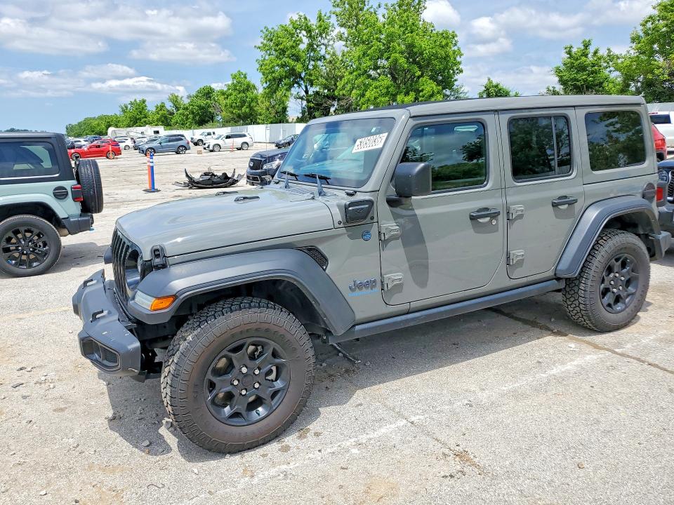 2023 Jeep Wrangler მანქანა იყიდება აუქციონზე, vin: 1C4JJXN61PW663558, აუქციონის ნომერი: 53850036