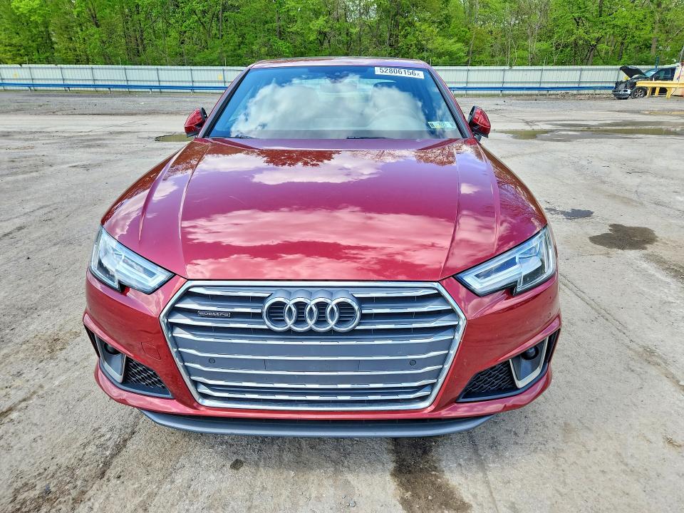 52806156 :رقم المزاد ، WAUENAF44KA081473 vin ، 2019 Audi A4 مزاد بيع