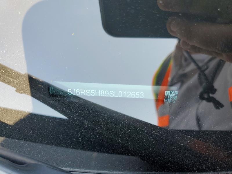2025 Honda Cr-v მანქანა იყიდება აუქციონზე, vin: 5J6RS5H89SL012653, აუქციონის ნომერი: 52753066