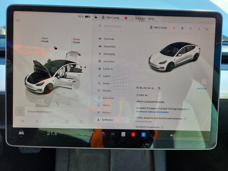 Продажа на аукционе авто 2023 Tesla Model 3, vin: 5YJ3E1EA5PF466296, номер лота: 52697766