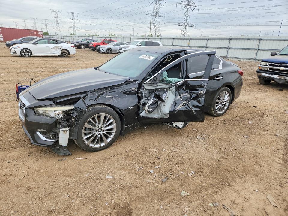 54698586 :رقم المزاد ، JN1EV7AR0KM551265 vin ، 2019 Infiniti Q50 مزاد بيع