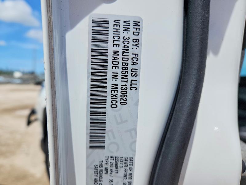 Продажа на аукционе авто 2022 Jeep Compass, vin: 3C4NJDBB5NT130620, номер лота: 52311996