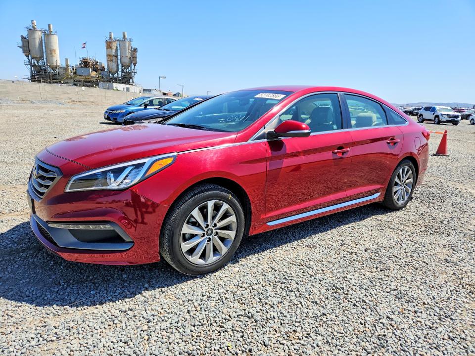 Auction sale of the 2016 Hyundai Sonata, vin: 5NPE34AF8GH396411, lot number: 52747886