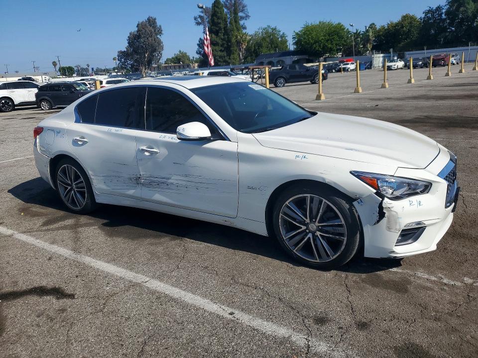 53566196 :رقم المزاد ، JN1BV7AP3FM354050 vin ، 2015 Infiniti Q50 مزاد بيع