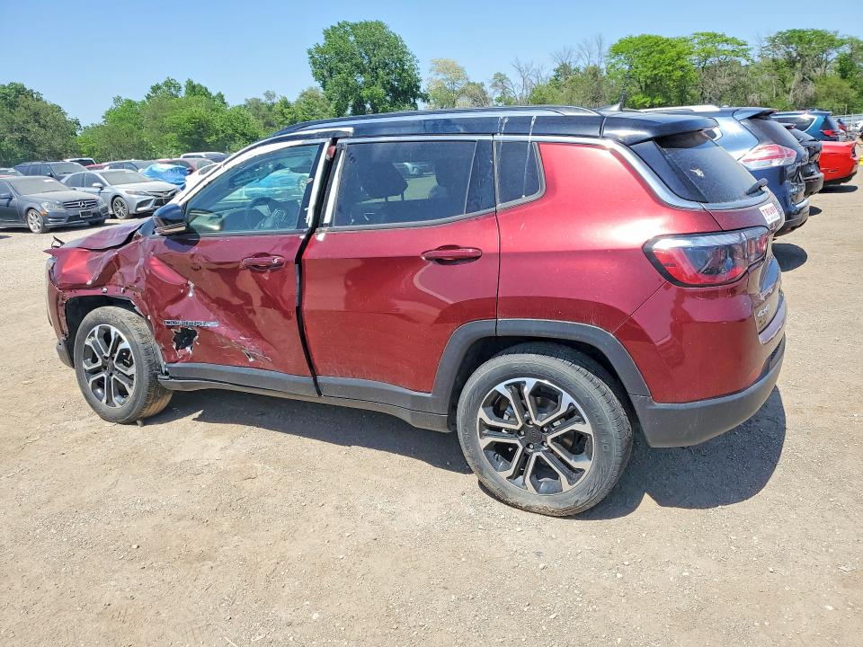 Продажа на аукционе авто 2022 Jeep Compass, vin: 3C4NJDCB8NT159432, номер лота: 53721826