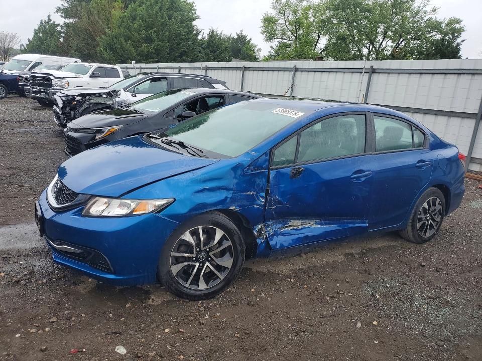 Продажа на аукционе авто 2014 Honda Civic, vin: 19XFB2F82EE211762, номер лота: 51885576
