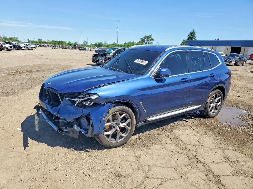 Aukcja sprzedaży 2022 Bmw X3, vin: 5UX53DP00N9N40198, numer aukcji: 54259866