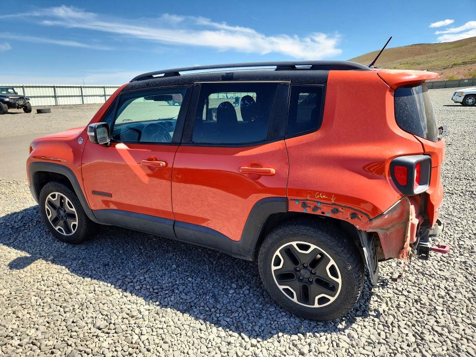2015 Jeep Renegade მანქანა იყიდება აუქციონზე, vin: ZACCJBCTXFPC40350, აუქციონის ნომერი: 54524816