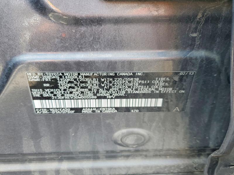 Aukcja sprzedaży 2013 Toyota Rav4, vin: 2T3DFREV3DW005588, numer aukcji: 52447356