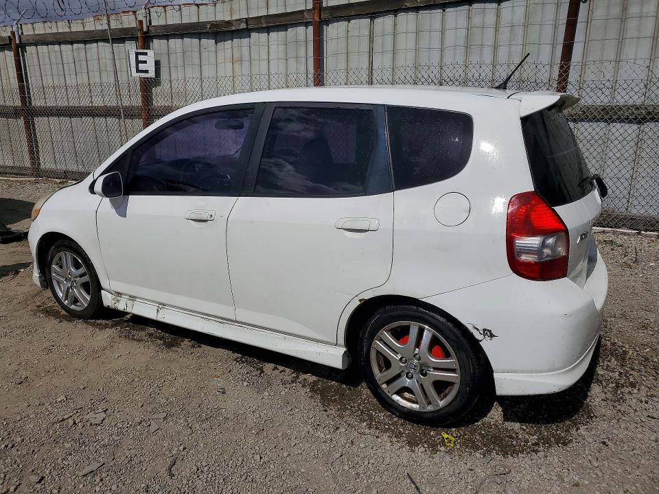 55057766 :رقم المزاد ، JHMGD38627S030367 vin ، 2007 Honda Fit مزاد بيع