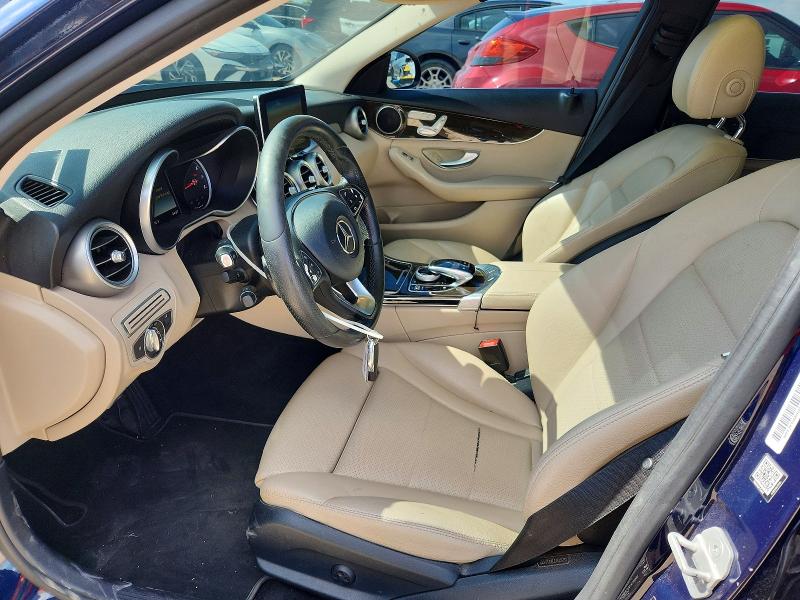 53849276 :رقم المزاد ، 55SWF4JB4GU114996 vin ، 2016 Mercedes-benz C مزاد بيع