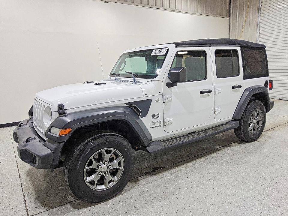 Продаж на аукціоні авто 2020 Jeep Wrangler Unlimited, vin: 1C4HJXDG1LW238408, номер лоту: 50362196