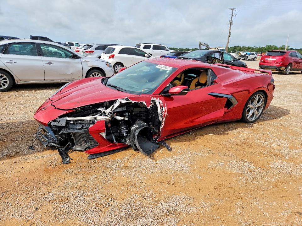 54156806 :رقم المزاد ، 1G1YC3D49M5105274 vin ، 2021 Chevrolet Corvette مزاد بيع