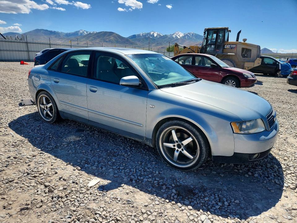 2002 Audi A4 მანქანა იყიდება აუქციონზე, vin: WAULC68E52A168282, აუქციონის ნომერი: 53772136