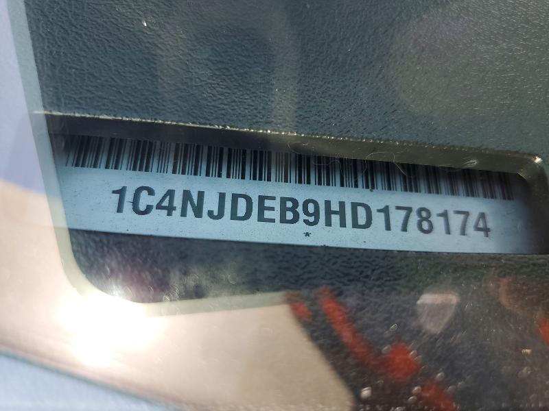 Aukcja sprzedaży 2017 Jeep Compass, vin: 1C4NJDEB9HD178174, numer aukcji: 53257216