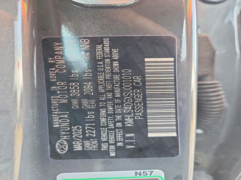 Aukcja sprzedaży 2025 Hyundai Elantra, vin: KMHLS4DGXSU001010, numer aukcji: 52625316