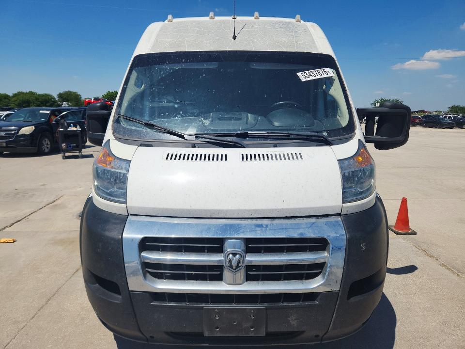 2018 Ram Promaster 3500 მანქანა იყიდება აუქციონზე, vin: 3C6URVJG9JE119892, აუქციონის ნომერი: 53437876