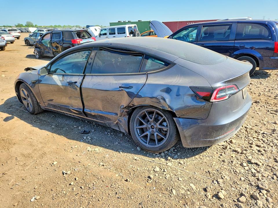 54828486 :رقم المزاد ، 5YJ3E1EB7NF167043 vin ، 2022 Tesla Model 3 مزاد بيع