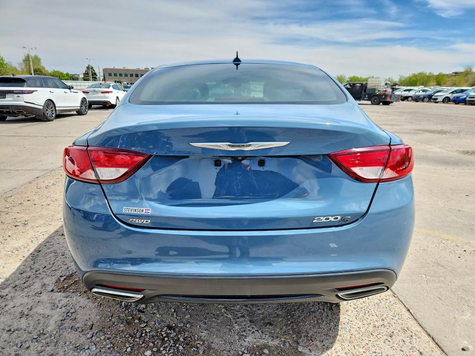 2015 Chrysler 200 მანქანა იყიდება აუქციონზე, vin: 1C3CCCDG1FN690953, აუქციონის ნომერი: 52020066