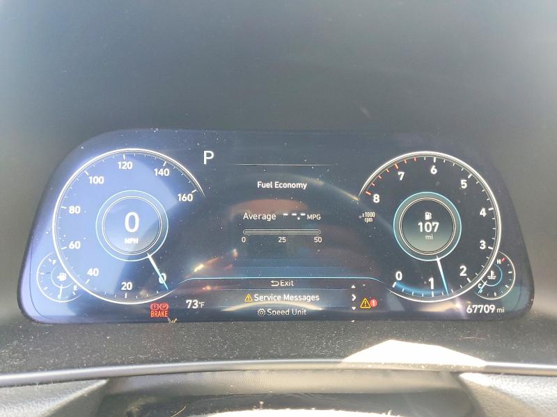 53268806 :رقم المزاد ، 5NPEF4JA7LH028551 vin ، 2020 Hyundai Sonata مزاد بيع