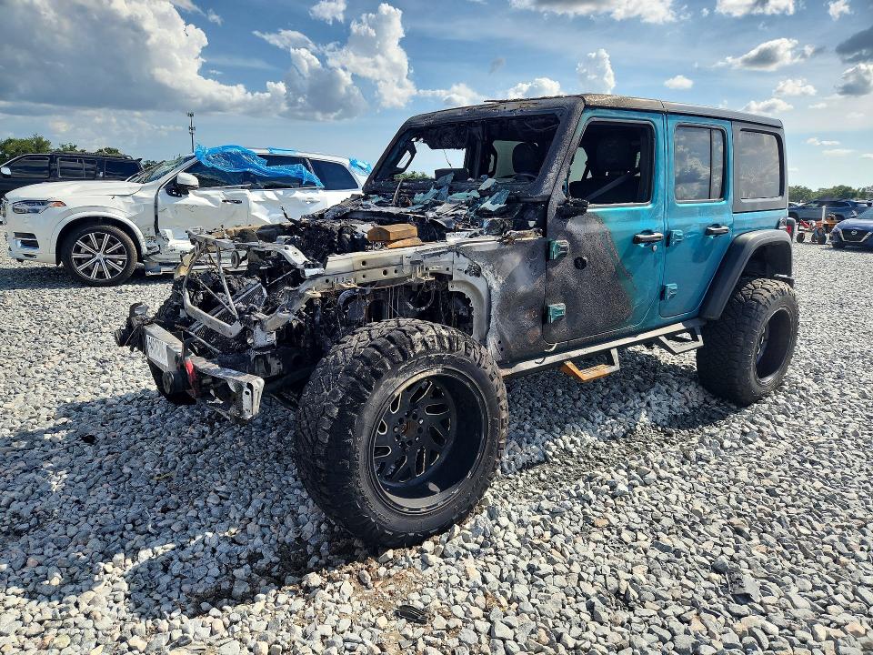 2020 Jeep Wrangler Unlimited მანქანა იყიდება აუქციონზე, vin: 1C4HJXFNXLW351298, აუქციონის ნომერი: 54616786