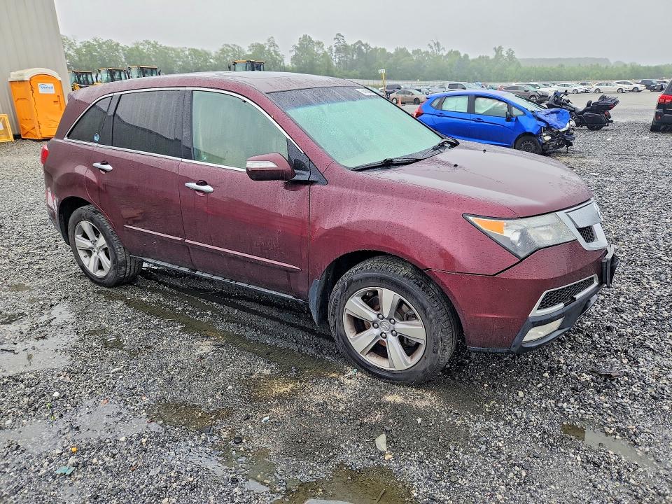 54439046 :رقم المزاد ، 2HNYD2H39CH536702 vin ، 2012 Acura Mdx مزاد بيع