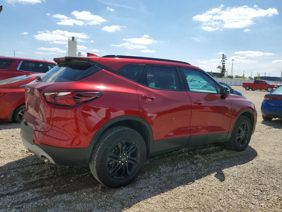 51594676 :رقم المزاد ، 3GNKBCR40NS132306 vin ، 2022 Chevrolet Blazer مزاد بيع