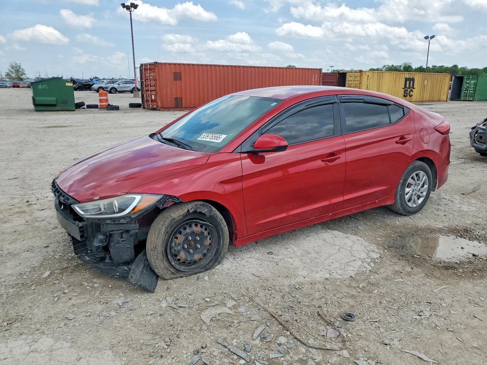 Auction sale of the 2018 Hyundai Elantra, vin: KMHD74LF5JU594658, lot number: 53976566