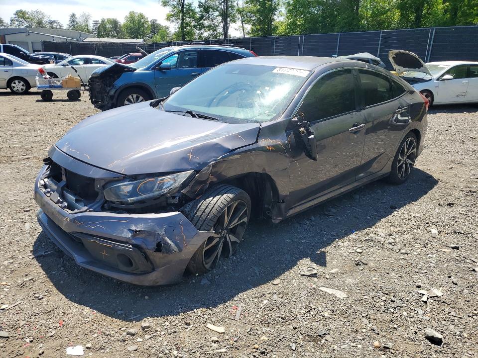 Продаж на аукціоні авто 2019 Honda Civic, vin: 2HGFC2F80KH510617, номер лоту: 51249996