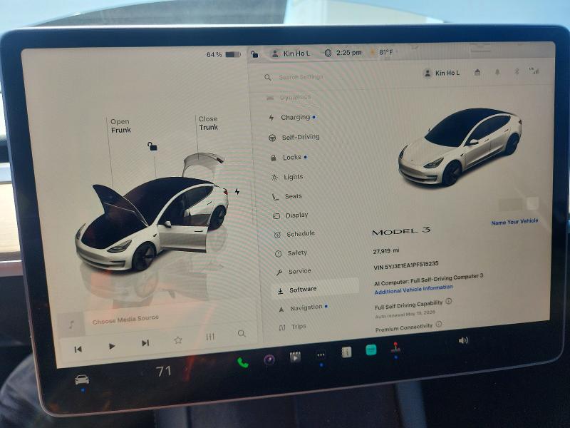 Продажа на аукционе авто 2023 Tesla Model 3, vin: 5YJ3E1EA1PF515235, номер лота: 52417446