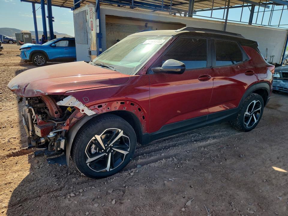 2022 Chevrolet Trailblazer მანქანა იყიდება აუქციონზე, vin: KL79MTSL3NB095022, აუქციონის ნომერი: 53261486