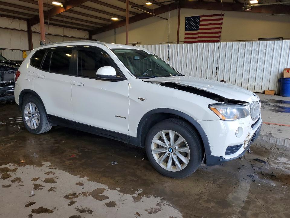 2016 Bmw X3 მანქანა იყიდება აუქციონზე, vin: 5UXWX9C56G0D81334, აუქციონის ნომერი: 54311466