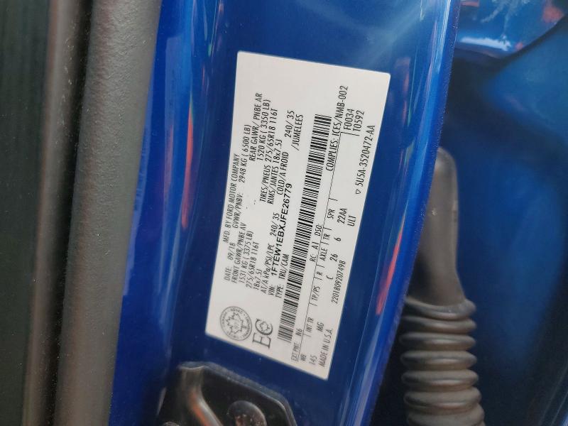 Aukcja sprzedaży 2018 Ford F150, vin: 1FTEW1EBXJFE26779, numer aukcji: 54632386