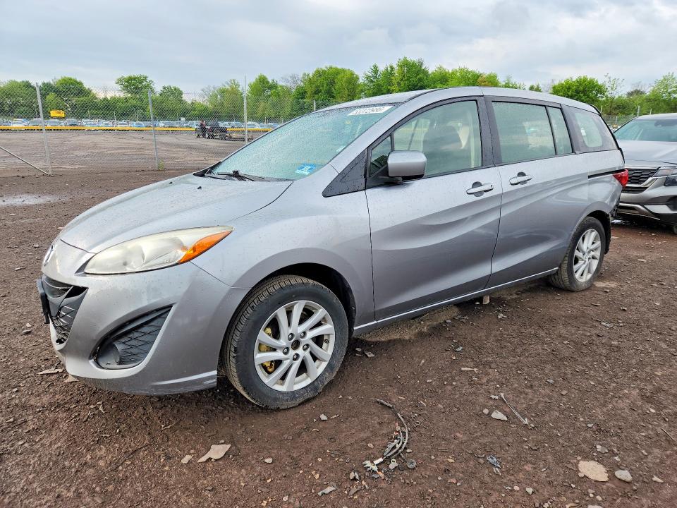 2012 Mazda 5 მანქანა იყიდება აუქციონზე, vin: JM1CW2BL9C0122889, აუქციონის ნომერი: 53372986