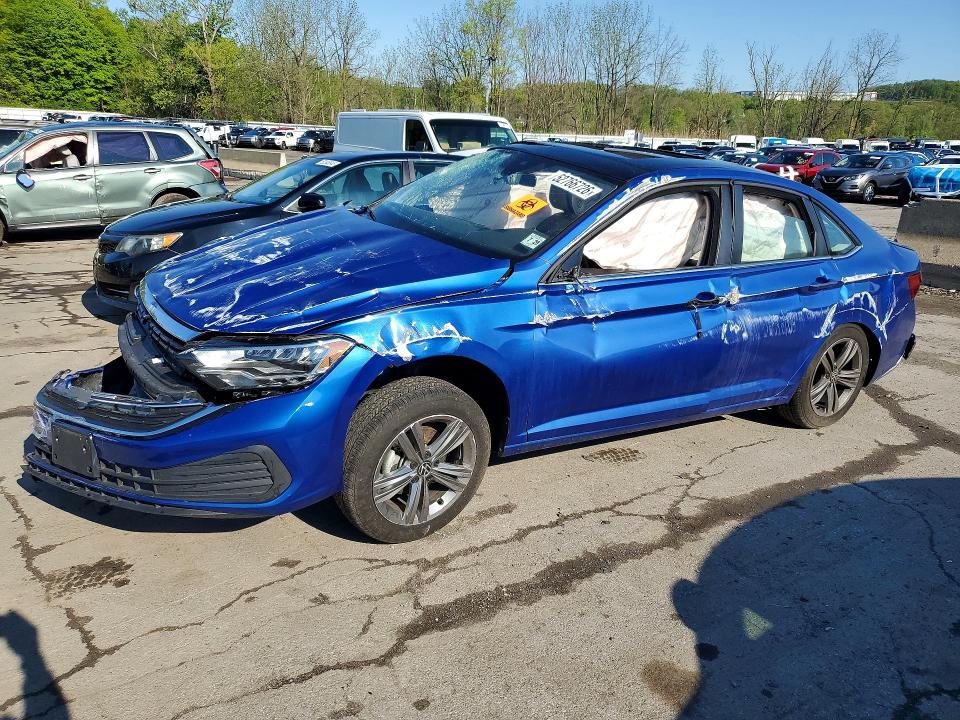 2024 Volkswagen Jetta მანქანა იყიდება აუქციონზე, vin: 3VW7M7BU3RM059952, აუქციონის ნომერი: 52766726