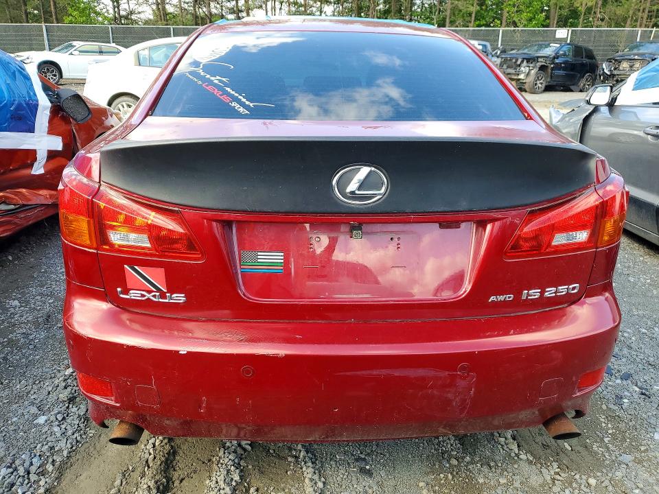 52823306 :رقم المزاد ، JTHCK262965001606 vin ، 2006 Lexus Is 250 مزاد بيع