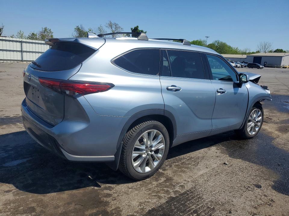 2021 Toyota Highlander მანქანა იყიდება აუქციონზე, vin: 5TDDZRBH8MS090421, აუქციონის ნომერი: 52289526