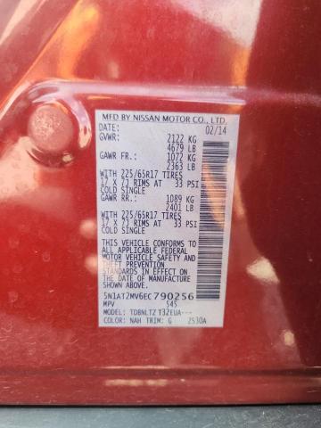 2014 Nissan Rogue მანქანა იყიდება აუქციონზე, vin: 5N1AT2MV6EC790256, აუქციონის ნომერი: 52355046