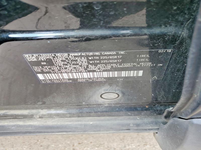 Продажа на аукционе авто 2018 Toyota Rav4, vin: 2T3ZFREV0JW447391, номер лота: 54942416
