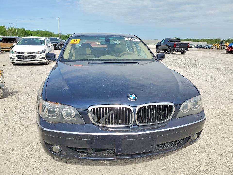 2006 Bmw 750 მანქანა იყიდება აუქციონზე, vin: WBAHL83576DT02058, აუქციონის ნომერი: 54547236