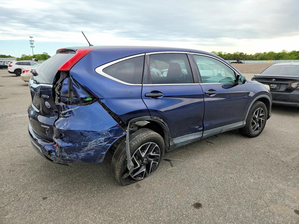 55038956 :رقم المزاد ، 2HKRM4H40GH695782 vin ، 2016 Honda Cr -v مزاد بيع