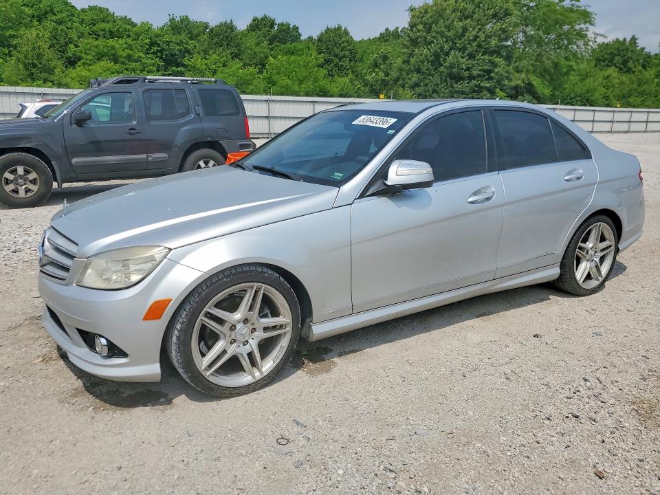53643396 :رقم المزاد ، WDDGF54X08R038472 vin ، 2008 Mercedes-benz C مزاد بيع